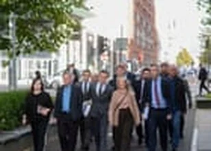 Orange Order marchers Northern Ireland