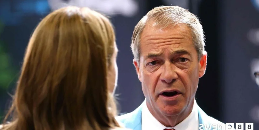 Nigel Farage at conference