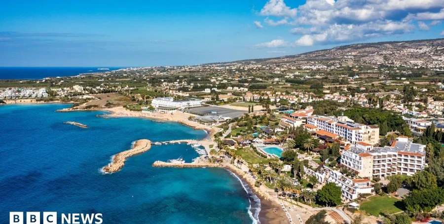 Cyprus hotel building exterior