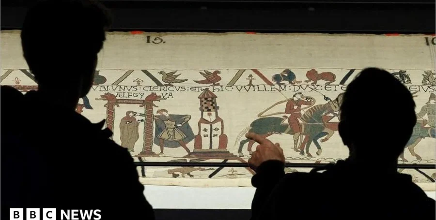 Historic Bayeux Tapestry artwork